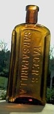 Yeager's Sarsaparilla bottle